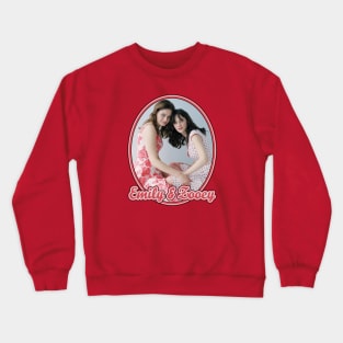 Emily & Zooey Deschanel Crewneck Sweatshirt